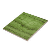 Groen abstract graniet | patroon van steenmarmer tegeltje (Zijkant)