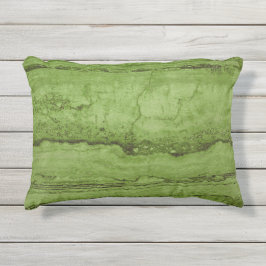 Groen abstract Graniet steen marmeren patroon Buitenkussen