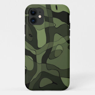 Groen Abstract hoesje voor iPhone