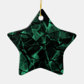 groen abstract keramisch ornament (Voorkant)