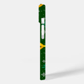Groen Abstract kerstpatroon Case-Mate iPhone Case (Achterkant / Links)