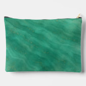 Groen Abstract marmer met aangepaste Initialen - Etui (Achterkant)