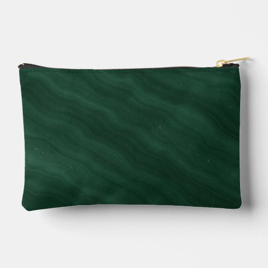 Groen Abstract marmer met aangepaste Initialen - Etui (Achterkant)