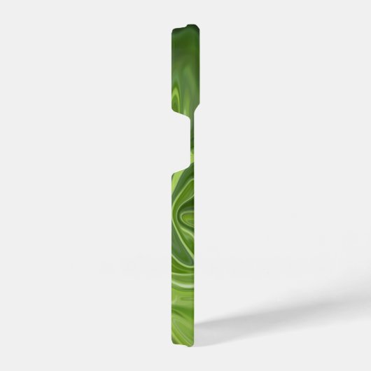 Groen Abstract mobiel Hoesje iPhone Hoesje (Rechterkant)