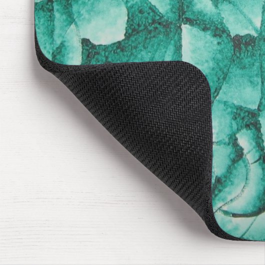 Groen abstract muispad muismat (Hoek)