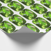 Groen Abstract patroon Cadeaupapier (Hoek)