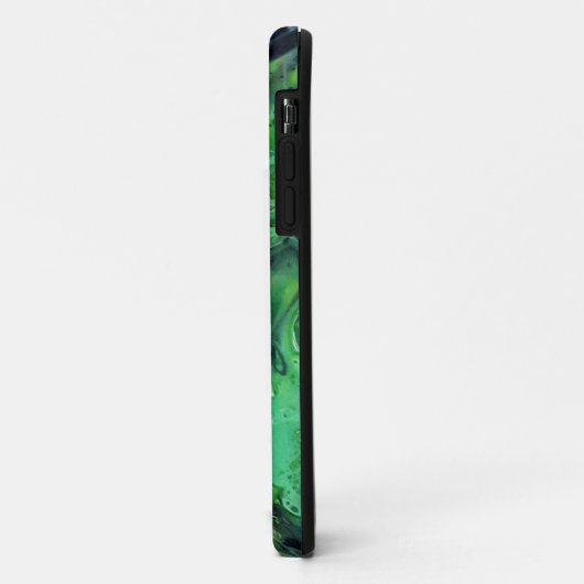 Groen abstract patroon. Case-Mate iPhone case (Achterkant/links)