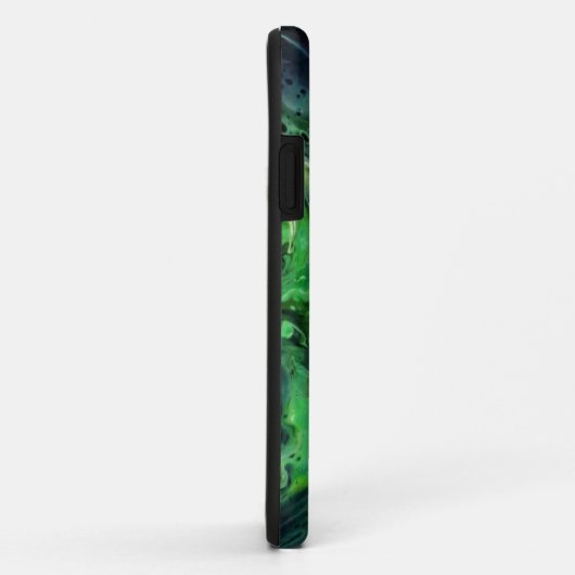 Groen abstract patroon. Case-Mate iPhone case (Achterkant/rechts)