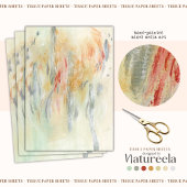 Groen Abstract Patroon Decoupage Tissue Paper Tissuepapier