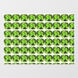 Groen Abstract patroon Raamsticker
