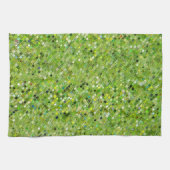 GROEN Abstract Patroon Theedoek (Horizontaal)