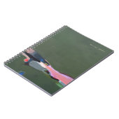 Groen Abstract schilderen Notitieboek (Linkerzijde)