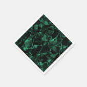 groen abstract servet (Hoek)