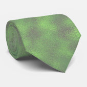Groen Abstract Stropdas (Opgerold)