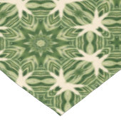 groen abstracte botanische tropische palmbladeren tafelkleed (Gekanteld)