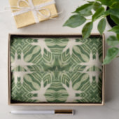 groen abstracte botanische tropische palmbladeren tissuepapier (Geschenk)