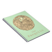 Groen activisme voor de bescherming van de dierenr notitieboek (Rechterzijde)