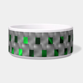 Groen afbeelding onder grijze pleisters, lange vie voerbakje