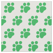 Groen afdrukpatroon stof (Close Up)