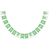 Groen afstudeerder groen Pet, eenvoudige klasse pl Vlaggetjes (Alle)