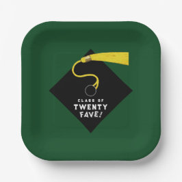 Groen Afstuderen 2025 Papieren Bordje
