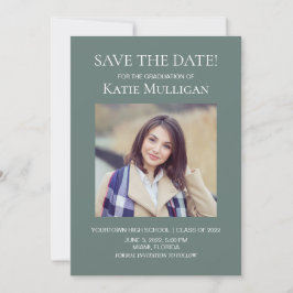 Groen Afstuderen 2 Foto Save Date Class 2022