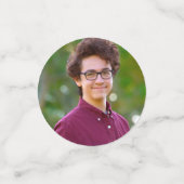 Groen afstuderen 3 foto moderne vetgedrukte typogr confetti (Kleine voorkant)