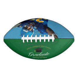 Groen Afstuderen Custom High School Afstuderen Fot American Football