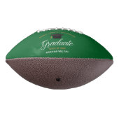 Groen Afstuderen Custom High School Afstuderen Fot American Football (Gedraaid 270)