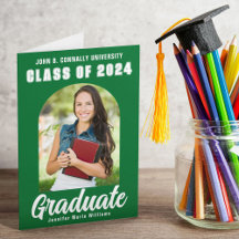 Groen Afstuderen Foto Modern Arch Folded Afstudere