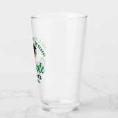 Groen Afstuderen gepersonaliseerd afstudeerfeest Glas (Links)