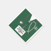 Groen Afstuderen van de verpleegschool Servet (Hoek)