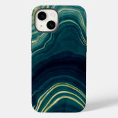 groen agaat Case-Mate iPhone case (Achterkant)