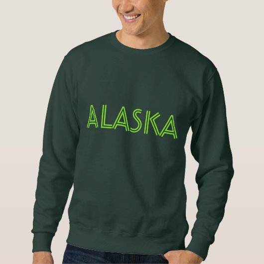 Groen Alaska Trui (Voorkant)