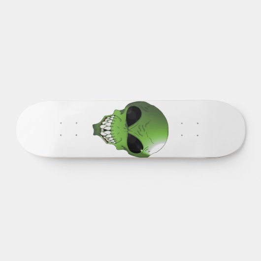 Groen Alien-skateboard Skateboard (Horizontaal)