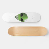 Groen Alien-skateboard Skateboard (Horizontaal)