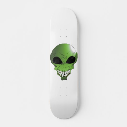 Groen Alien-skateboard Skateboard (Voorkant)