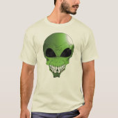 Groen Alien T-shirt (Voorkant)