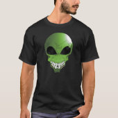 Groen Alien T-shirt (Voorkant)