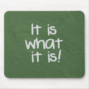 groen alkbord muismat