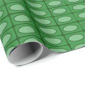 Groen alligatorhuidpatroon cadeaupapier (Rol Hoek)