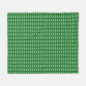 Groen alligatorhuidpatroon fleece deken (Voorkant (Horizontaal))