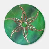 Groen Als de Grasmagneet Magneet (Voorkant)