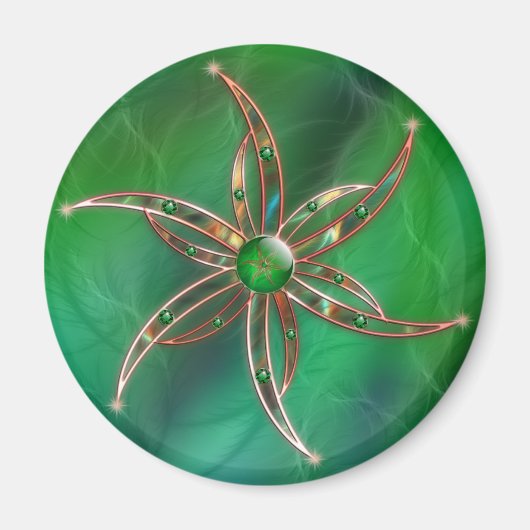 Groen Als de Grasmagneet Magneet (Voorkant)