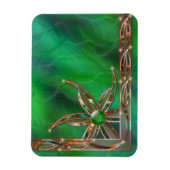 Groen als de Grijze Flexibele Magnet Magneet (Verticaal)