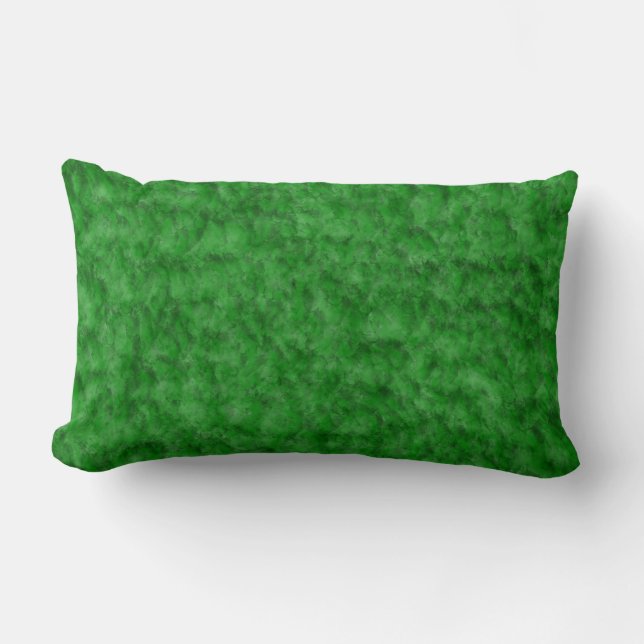 Groen als Grass Pillow Kussen (Voorkant)