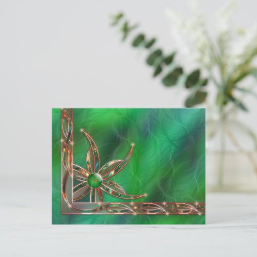 Groen als het gras-Briefkaart Briefkaart (Staand voorkant)