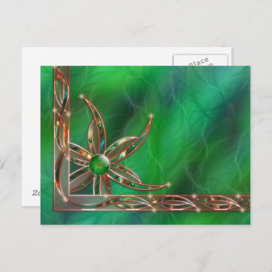 Groen als het gras-Briefkaart Briefkaart (Voorkant / Achterkant)