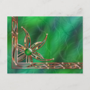 Groen als het gras-Briefkaart Briefkaart