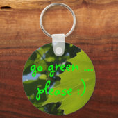 groen ... alstublieft :) sleutelhanger (Voorkant)